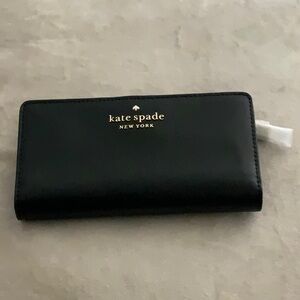 Kate Spade Staci Black Bifold Wallet